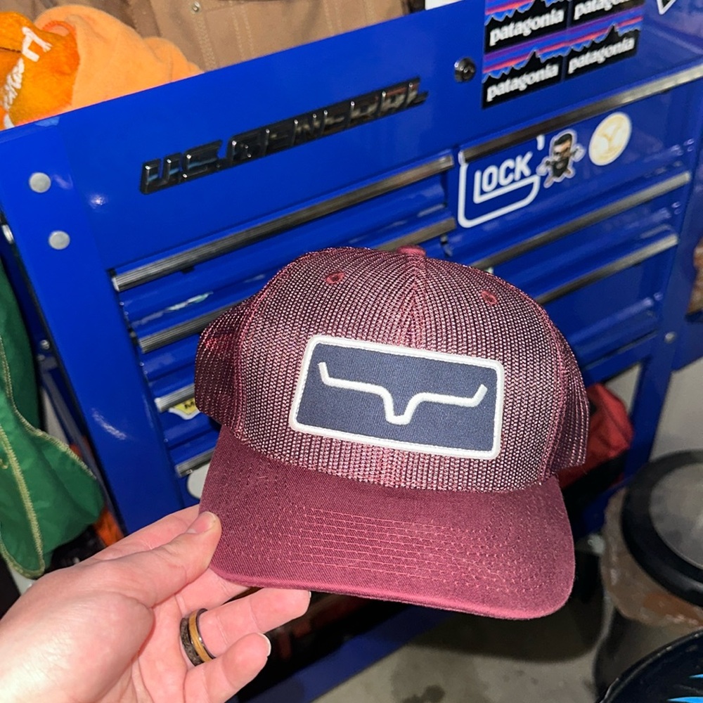 Kimes Ranch Trucker maroon